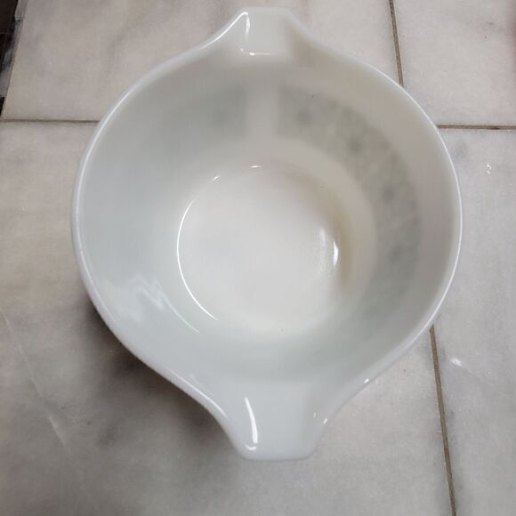 Vintage Pyrex Green Verde Square Floral Pattern Casserole Dish - Picture 6 of 8